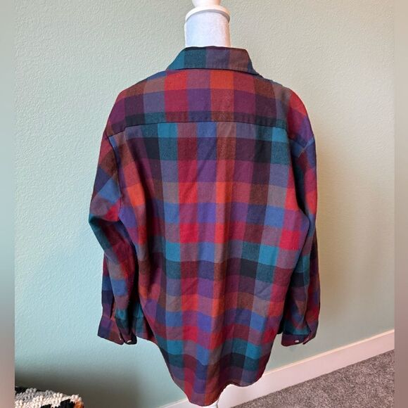 Vintage High Sierra by Mervyn's lined Flannel Button Up Shirt Size XL - Picture 2 of 6